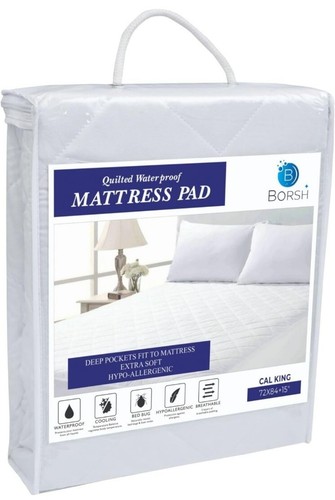 Borsh quilted fitted mattress - quilted,