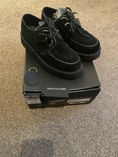 Underground Wulfrun Creepers Black Suede Genuine Only Worn Twice size 3 