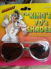 Elvis King 50s 60s gold Shades