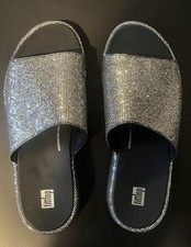 Fitflop f-mode glitterball flatform toe-post sandals Luxury fashion