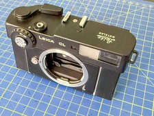 Leica CL 35mm Film Camera Body – For Repair – Faulty Transport & Dead Meter