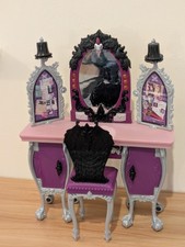 Ever After High Raven Queen Vanity Dresser Furniture 2013 Mattel