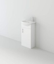 Linx Free Standing Bathroom Cloakroom Vanity Basin Cabinet Sink Storage