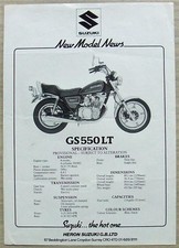 SUZUKI GS550LT MOTORCYCLE