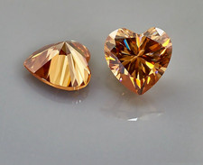 3 Carat Golden Heart Shape