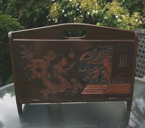 Vintage oriental style - oriental, dragon