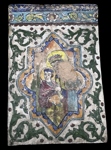 Large qajar glazed - large,