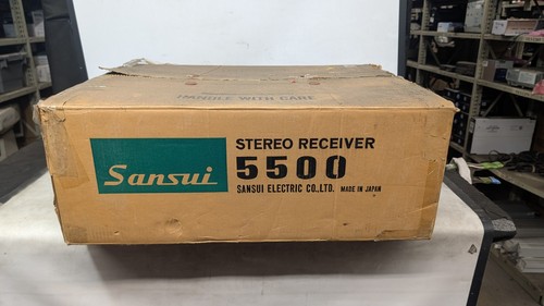 Vintage sansui 5500 stereo - vintage,