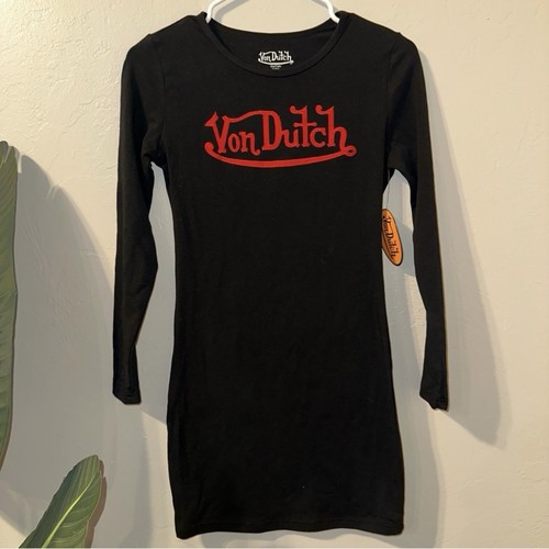 Von dutch black long sleeve - dutch,
