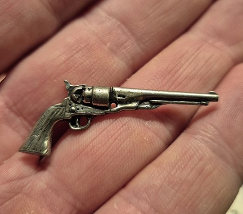 Antique revolver pistol gun - pistol,