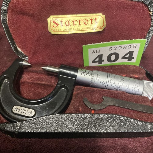 Vintage starrett micrometer - vintage,