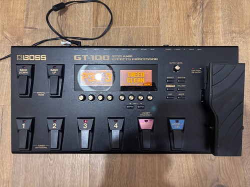 Boss 100 multi effects - gt-100, multi-effects