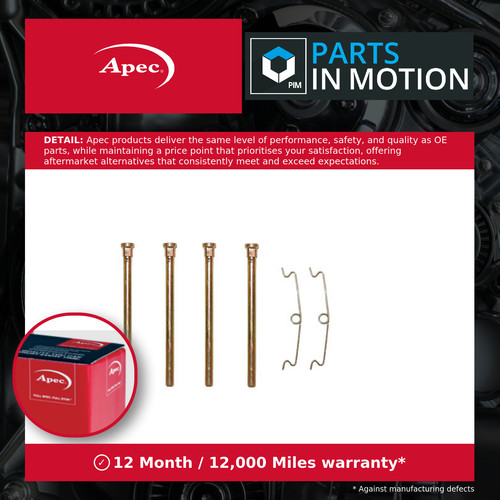 Brake pad fitting - brake, kit