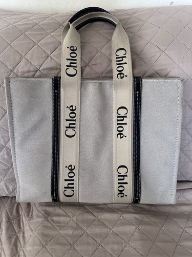 Chloe woody large - tote, bag