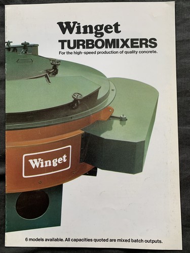Winget turbomixers models - winget,