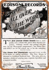 METAL SIGN - 1900 Edison