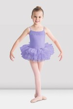Bloch Girls Desdemona Camisole Tutu Leotard Dance Ballet Dress Lilac CL7120 