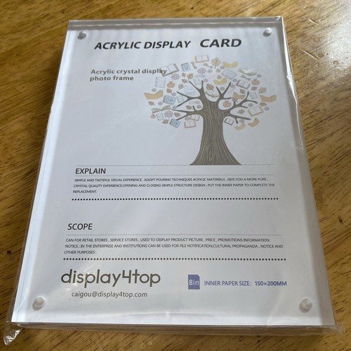 Acrylic crystal display - crystal,