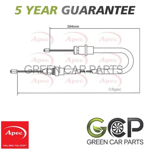 Apec front hand brake cable - apec,