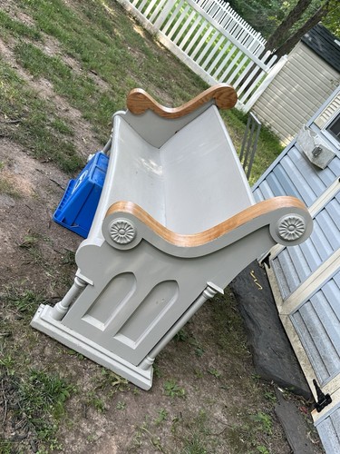 Antique curved church