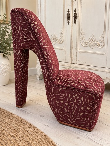 Vintage stiletto shoe chair - shoe,