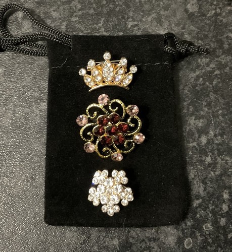 Set small brooch pins - set,