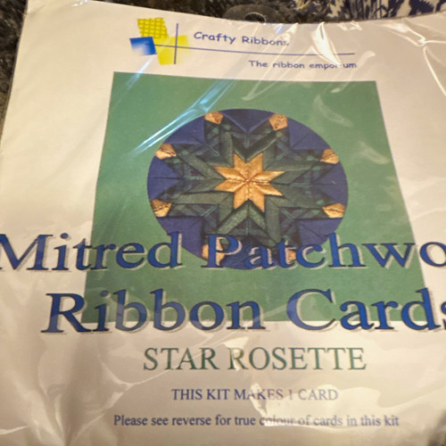 Crafty ribbons mitred - crafty,