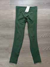 USA Pro Women’s Forest Green Seamless Tights Leggings - Size UK 12 - BNWT