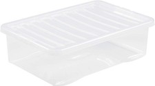 32L Clear Plastic Storage Box