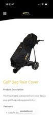 PowaKaddy Golf Bag Rain Cover