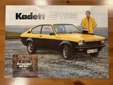 Opel Kadett GT/E Coupe 1977 UK