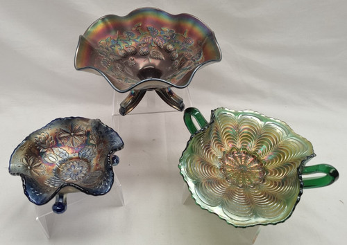 Carnival glass bundle - of,