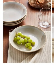 Very HomeNatural Rennes Reactive Glaze Set of 4 Pasta Bowls