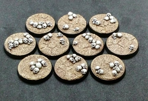 32mm resin bases - , for