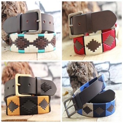 Leather polo belts argentina - leather,