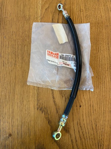 Yamaha front brake - hose, upper