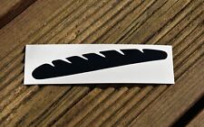BAGUETTE BREAD VINYL DECAL STICKER BEDROOM/CAR/WALL/DOOR/LAPTOP/TABLET/WINDOW