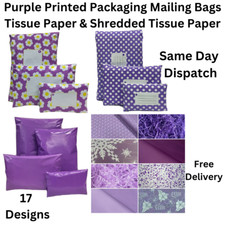 Purple Tissue Paper Coloured