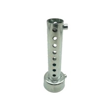60mm Silver Motorcycle Exhaust