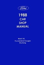 1988 Mustang Thunderbird Mark