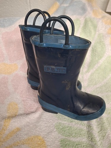 Bean navy toddler rainboots - ll,