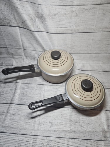 Club aluminum sauce pan pair - aluminum,
