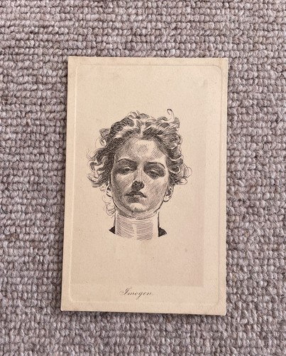 Pictorial comedy postcard - comedy,