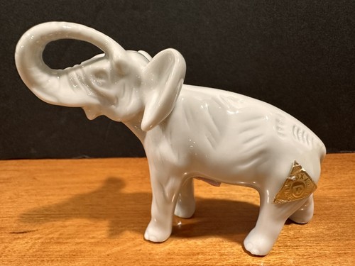 White glazed royal dux bohemia - white,