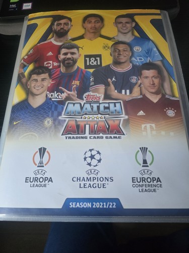 Topps match attax full binder - topps,