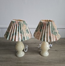 Vintage Alabaster Lamps -