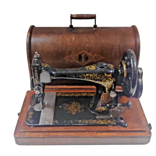 Antique singer sewing - sewing, machine