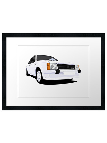 Astra gte mk1 - gte, framed