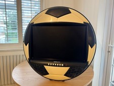 Hannspree Football Shape Television TV No Remote Tested And Working