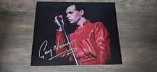 GARY NUMAN SIGNED 10 X 8